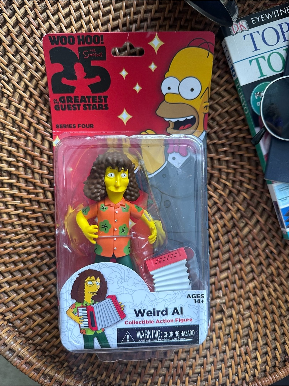 NECA Weird Al The Simpson’s Guest Stars Collectible Figure New in Package